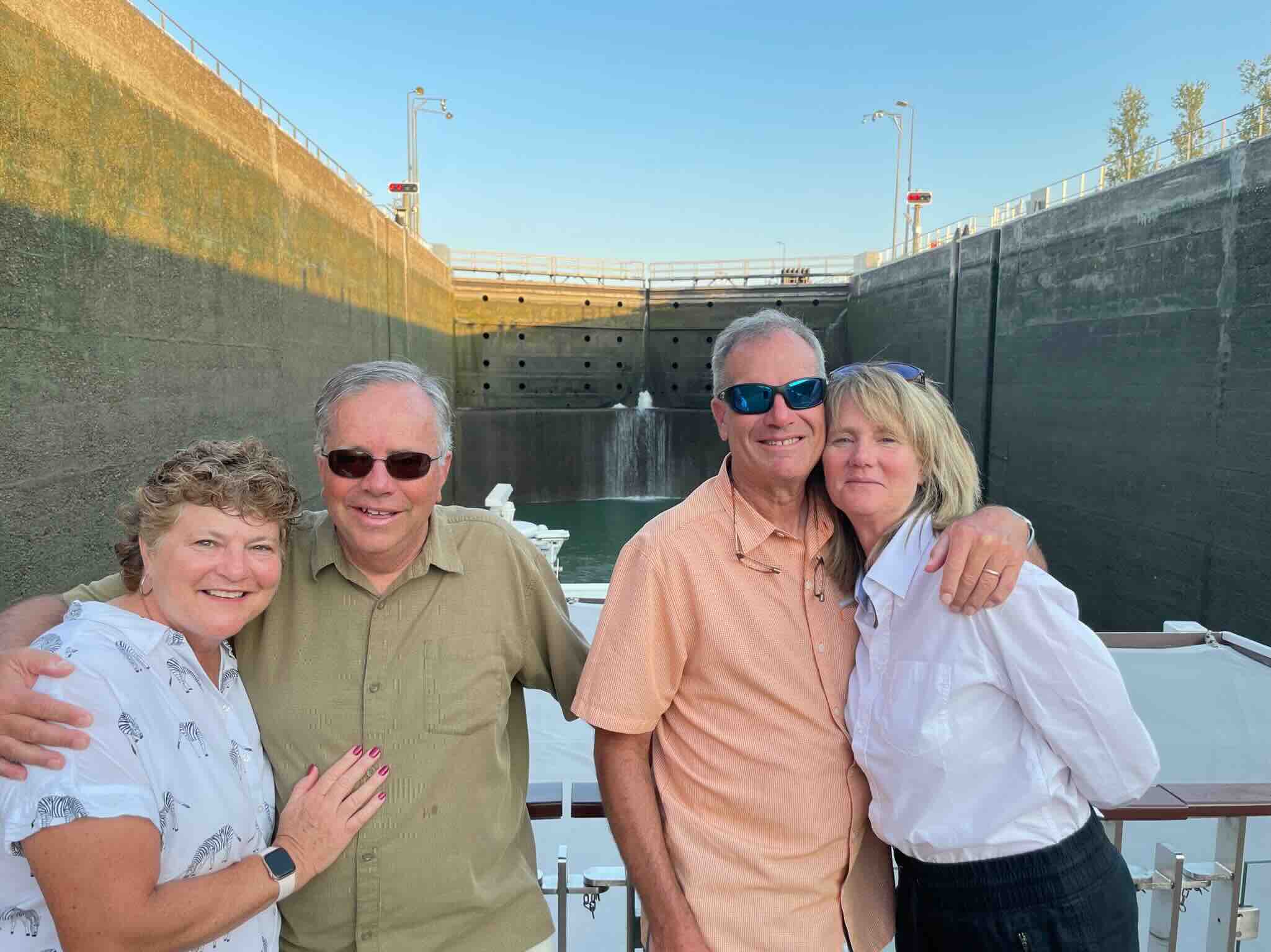 Happy Couples in the Locks