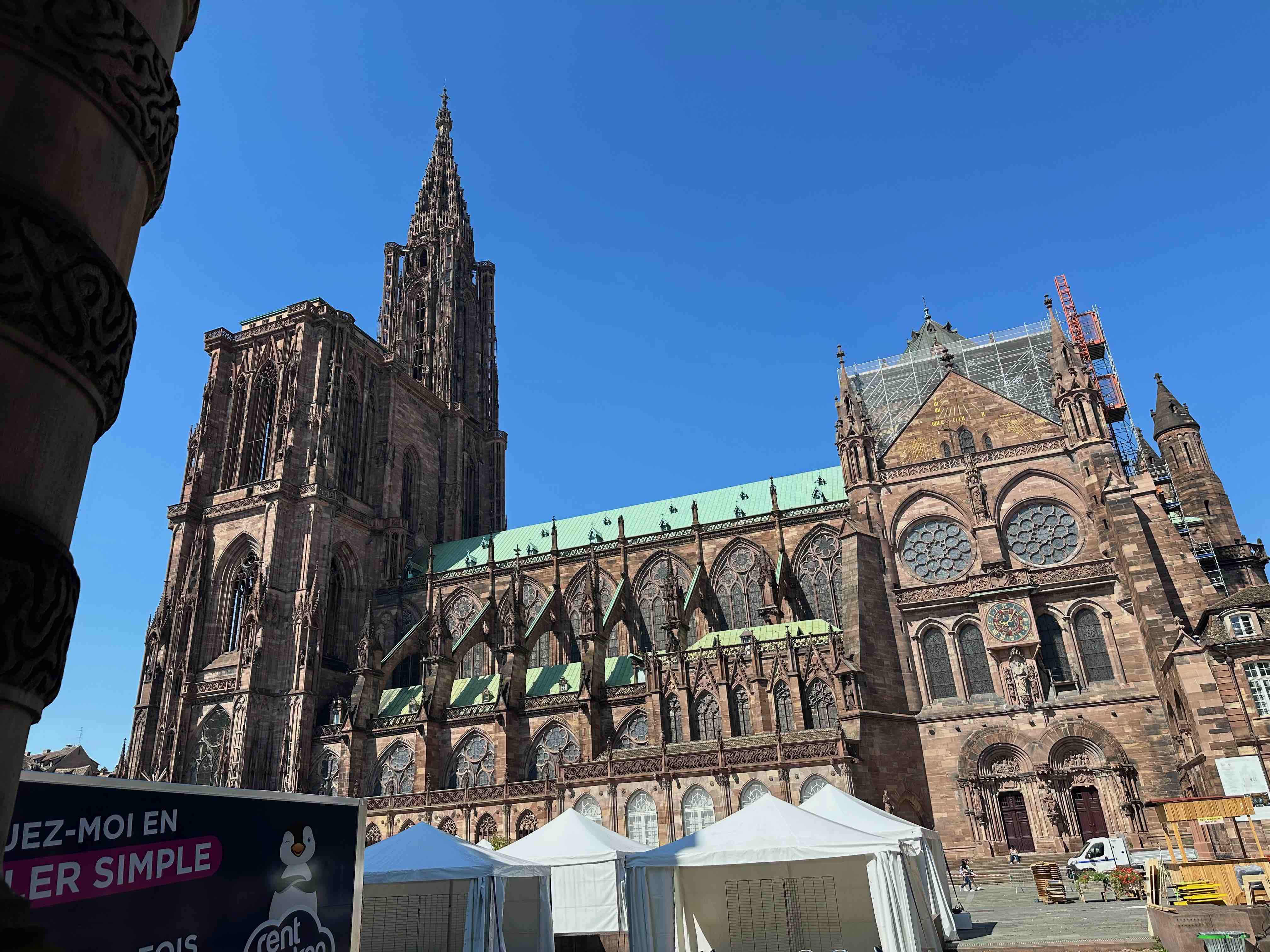 Strasbourg cathedral spire